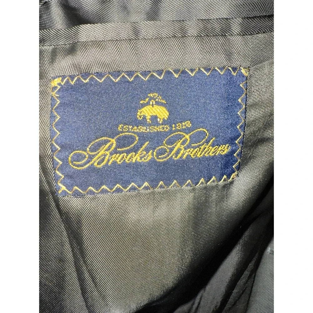 Brooks‎ Brothers Men's Wool Blazer Classic Two-Button Timeless Tailoring Elegant